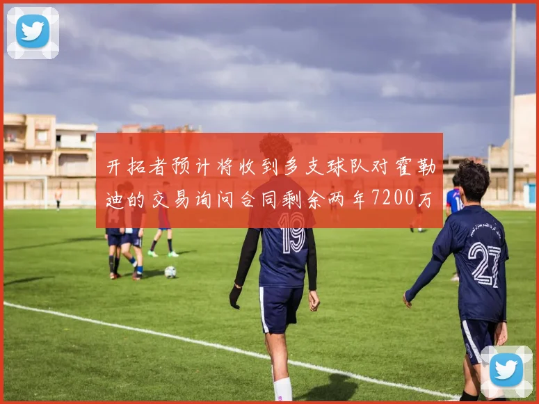开拓者预计将收到多支球队对霍勒迪的交易询问合同剩余两年7200万